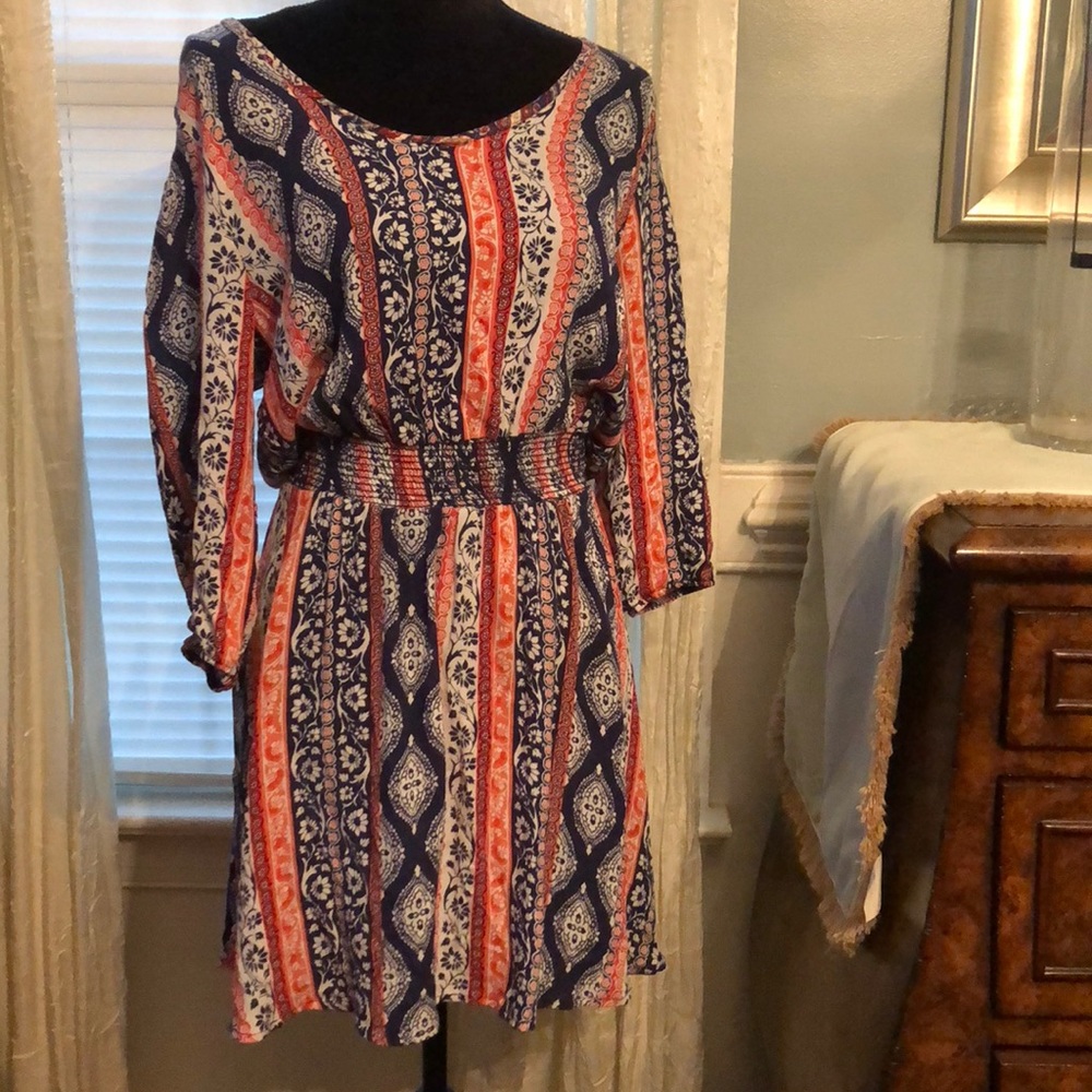 Beautiful Patterned Shift Dress